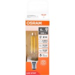 Лампа светодиодная OSRAM LED Star, 6Вт, 4000К, нейтральный белый свет, E14, колба BA
