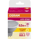 Лампа светодиодная OSRAM MR16 6,5Вт GU5.3 500лм 3000К, теплый белый свет