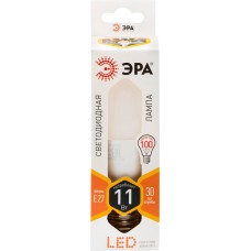 Лампа светодиодная ЭРА STD LED B35, Е27 11Вт, свеча, теплый белый свет Арт. Б0032981 в магазинах Лента