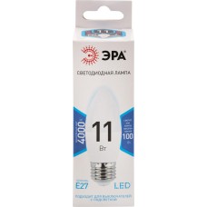 Лампа светодиодная ЭРА STD LED B35, Е27, 11Вт, свеча, нейтральный белый свeт Арт. Б0032983 в магазинах Лента