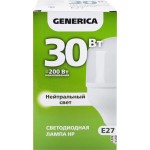 Лампа светодиодная GENERICA HP 30Вт 230В 4000К E27, Арт. LL-HP-30-230-40-E27-G