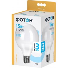 Лампа светодиодная ФОТОН LED G95 15W E27 4000K в магазинах Лента