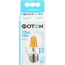 Лампа светодиодная ФОТОН LED FL A60 10W E27 4000K в магазинах Лента