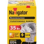 Лампа галогенная NAVIGATOR MR11, 35W, 12V Арт. 94201