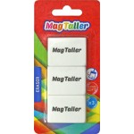 Ластик MAGTALLER Kumi белый, 3шт Ластик MAGTALLER Kumi белый, 3шт
