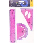 Набор линеек ЛЕНТА гибкие, 3шт Набор линеек ЛЕНТА гибкие, 3шт