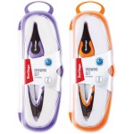 Готовальня BERLINGO Optimum, 2 предмета, циркуль 13,5см, пластиковый футляр Арт. DS_00102 Готовальня BERLINGO Optimum, 2 предмета, циркуль 13,5см, пластиковый футляр Арт. DS_00102