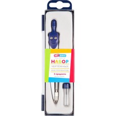 Готовальня СПЕЙС 2 предмета, циркуль 12см Арт. 260693 в магазинах Лента Готовальня СПЕЙС 2 предмета, циркуль 12см Арт. 260693 в магазинах Лента