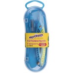 Готовальня ЮНЛАНДИЯ пластиковый циркуль 12см, грифель, пенал Готовальня ЮНЛАНДИЯ пластиковый циркуль 12см, грифель, пенал