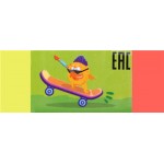 Ластик КРОК&ДИЛЛИ двухцветный, Арт. 313 Ластик КРОК&ДИЛЛИ двухцветный, Арт. 313