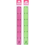 Линейка КРОК&ДИЛЛИ 30см, гибкая, Арт. LTA0719026