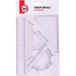 Набор линеек 365 ДНЕЙ, Арт. LTA0719028, 4шт Набор линеек 365 ДНЕЙ, Арт. LTA0719028, 4шт