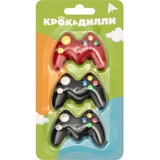 Набор ластиков КРОК&ДИЛЛИ Джостики, Арт. LTA0929034, 3шт в магазинах Лента