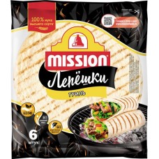 Лепешки тортильи MISSION Гриль, 250г в магазинах Лента
