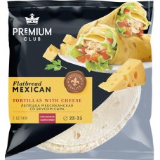 Лепешка PREMIUM CLUB Мексиканская Tortillas со вкусом сыра, 207г в магазинах Лента Лепешка PREMIUM CLUB Мексиканская Tortillas со вкусом сыра, 207г в магазинах Лента