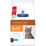 Корм сухой для кошек HILL'S Prescription Diet K/D Kidney Care Тунец, при заболеваниях почек, 1,5кг