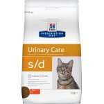 Корм сухой для кошек HILL'S Prescription Diet S/D Urinary Care Курица, для поддержания здоровья мочевыводящих путей лечение МКБ, 1,5кг