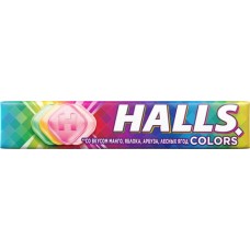 Карамель леденцовая HALLS Colors ассорти, 25г в магазинах Лента