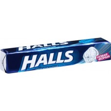 Карамель леденцовая HALLS Оригинальная со вкусом ментола и эвкалипта, 25г в магазинах Лента