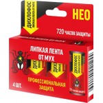 Лента липкая для мух ДИХЛОФОС Нео, 4шт