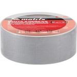 Лента клейкая MATRIX 48мм, армированная, влагостойкая, серебристая, 10м