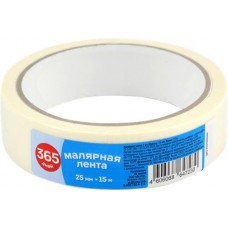 Лента малярная 365 ДНЕЙ Эконом 25ммх15м, Арт. 888837 в магазинах Лента