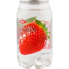 Напиток OKF Sparkling со вкусом Клубники сильногазированный, 0.35л в магазинах Лента