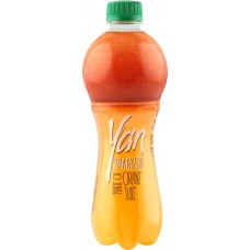 Напиток сокосодержащий YAN Sparkling апельсиновый газированный, 0.47л в магазинах Лента