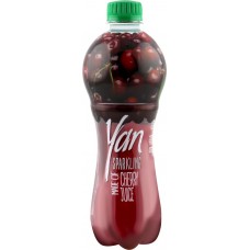 Напиток сокосодержащий YAN Sparkling вишневый газированный, 0.47л в магазинах Лента