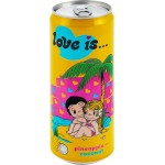 Напиток LOVE IS Ананас и кокос сильногазированный, 0.33л Напиток LOVE IS Ананас и кокос сильногазированный, 0.33л