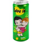 Напиток LOVE IS Яблоко и лимон сильногазированный, 0.33л Напиток LOVE IS Яблоко и лимон сильногазированный, 0.33л