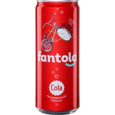 Напиток FANTOLA Cola газированный, 0.33л в магазинах Лента
