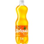 Напиток ДОБРЫЙ Апельсин сильногазированный, 1л
