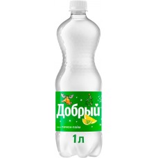 Напиток ДОБРЫЙ Лимон, лайм сильногазированный, 1л в магазинах Лента