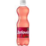 Напиток ДОБРЫЙ Вишня сильногазированный, 0.5л