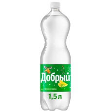 Напиток ДОБРЫЙ Лимон, лайм сильногазированный, 1.5л в магазинах Лента