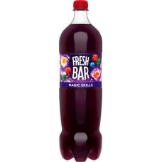 Напиток FRESH BAR Magic Skills со вкусом черники и черной смородины сильногазированный, 1.5л в магазинах Лента