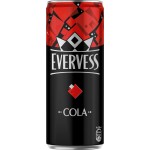Напиток EVERVESS Кола сильногазированный, 0.33л