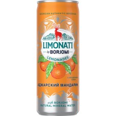 Напиток BORJOMI Лимонад со вкусом мандарина газированный, 0.33л в магазинах Лента