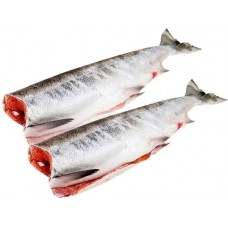 Кета ЛЕНТА FRESH потрошеная без головы из замороженного сырья, весовая в магазинах Лента