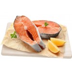 Лосось Атлантический замороженный ЛЕНТА FRESH стейк, весовой