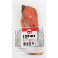 Горбуша замороженная 365 ДНЕЙ стейк, 150г в магазинах Лента