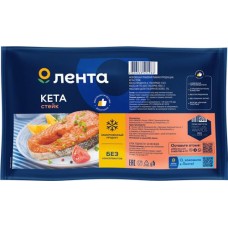Кета замороженная ЛЕНТА стейк, 430г в магазинах Лента