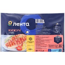 Кижуч замороженный ЛЕНТА стейк, 430г в магазинах Лента