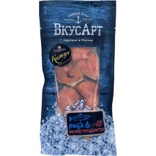 Кижуч замороженный ВКУСАРТ стейк, 500г в магазинах Лента