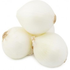 Лук белый, весовой в магазинах Лента