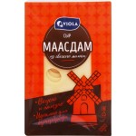 Сыр VIOLA Маасдам 45%, нарезка, без змж, 120г
