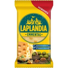 Сыр полутвердый LAPLANDIA Emmental 45%, без змж, 180г в магазинах Лента