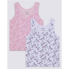 Майка для девочки INWIN розовый/белый, Арт. LUK021 в магазинах Лента