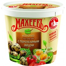 Майонез МАХЕЕВЪ с перепелиным яйцом 50,5%, 820мл в магазинах Лента